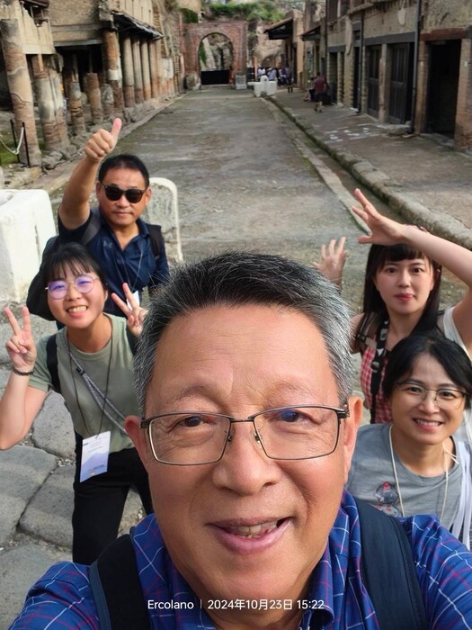 Visited The Archaeological Park of Herculaneum.