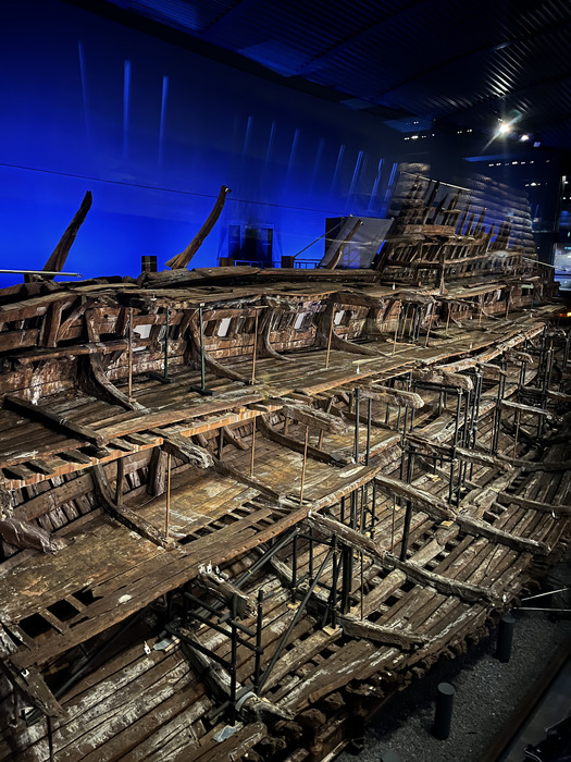 The shipwreck of the Mary Rose